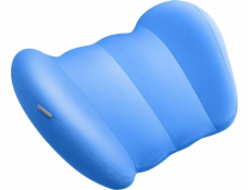 Hodvábny bedrový vankúš do auta Baseus radu ComfortRide (modrý)