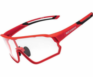 Rockbros bicykle okuliare, photochromic 10135R (red)