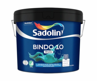 Barva Sadolin Bindo 10 BW, bílá, 9 l