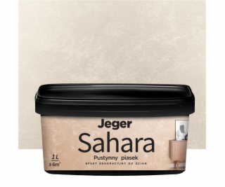 Speciální nátěr destinace Jeger SAHARA MATTEO, písek, 1l