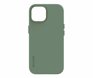 Decoded AntiMicrobial Silicone Backcover iPhone 15 Sage Leaf
