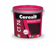 Silikónová omietka CT74, základ, okruhliaková textúra 2mm, 25kg