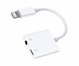 Audio adaptér Lightning / 3,5 mm Joyroom S - Y105 (biely)