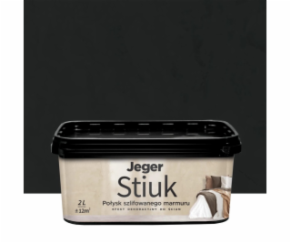 Vhodné dekorační Jeger STIUK CARBON, černý, 2l