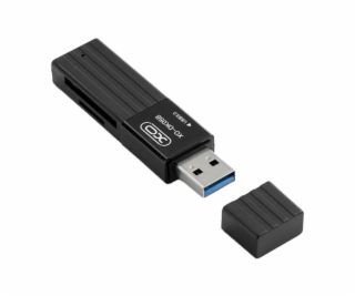 Čítačka pamäťových kariet XO DK05B USB 3.0 2W1 (čierna)