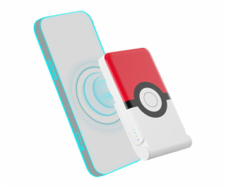 Indukčná powerbanka OTL 5000 mAh, USB-C 15W, Pokemon Poke...