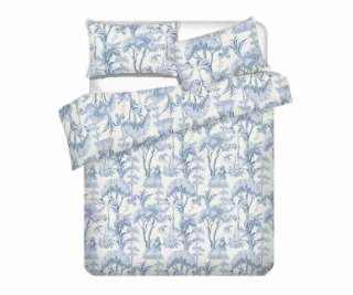 POŤAH KOMPL SATIN TROPICAL EDEN 160X200