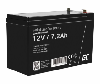 GREEN CELL Battery AGM 12V 7.2Ah
