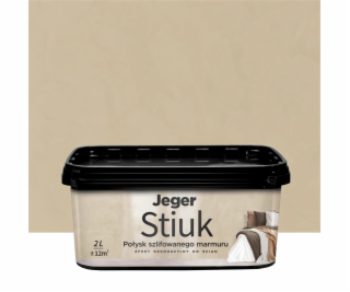 Vhodné dekorační Jeger STIUK CARAMEL, písek, 2l