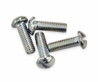 Šrouby, DIN7985 M4 × 14 mm, ZN, 1000 ks.