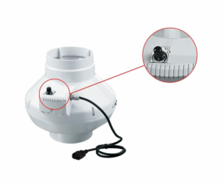 Potrubní ventilátor VENTS VK 100, radiální