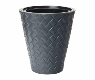 Hrniec Form Plast Makata 2820, plast, O40cm, sivý