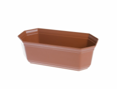 Hrniec Uniplastex UKOR, plast, 24 x 11,3 cm, hnedý