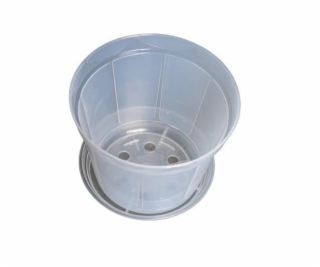 Hrniec Uniplastex UDCO18, plast, O18 cm, priehľadný