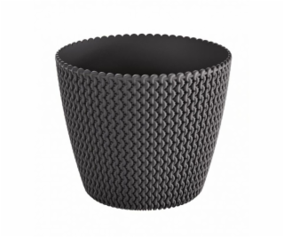 Hrniec Prosperplast Splofy DSP260, O 26 cm, tmavo šedý