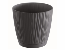 Hrniec Prosperplast Sandy P DSY130P, V 13 cm, sivý