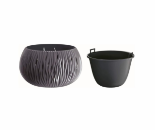 Hrniec Prosperplast Sandy Bowl DSK290, O 29 cm, sivý