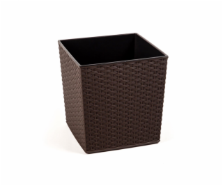 Hrniec Lamela 596-83, plast, H 30 cm, hnedý