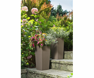 Hrniec Lamela 574-83, plast, H 30 cm, hnedý