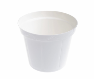 Hrniec Uniplastex Classic UDC12, plast, O12cm, biely