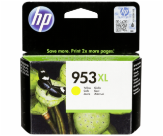 HP F6U18AE atram. kazeta zlta No. 953 XL