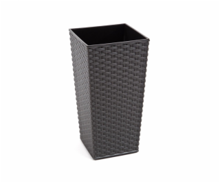 Hrnec Lamela Ratan 576-50, plast, H 35 cm, šedý