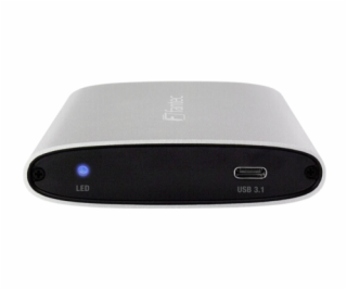 FANTEC ALU-25U31 strieborna 2,5  USB 3.1 Typ C hlinik