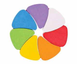 Hračka Bigjigs Toys Duhové lístky 