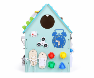 2Kids Toys Activity board Domeček modrý