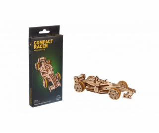 Ugears 3D dřevěné mechanické puzzle Compact Racer