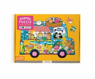 Mudpuppy Puzzle ve tvaru minibusu s občerstvením