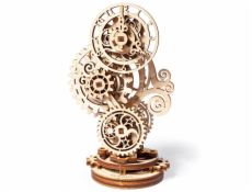 Ugears 3D dřevěné mechanické puzzle Steampunkové hodiny