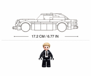 Sluban Model Bricks M38-B1125 Auto tajného agenta