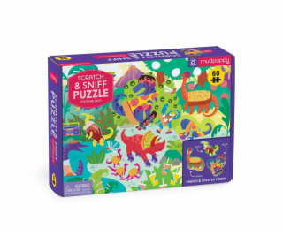 Mudpuppy Puzzle Pizzasaurus 60dílné s vůní