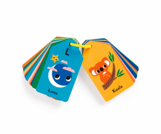 Mudpuppy ABC španělsko-anglické karty na kroužku 27 ks