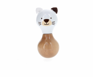 Vilac Dřevěné chrastítko kočička Mariette
