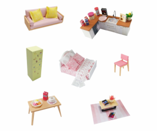 2Kids Toys miniatura domečku Dům Anniny růžové melodie