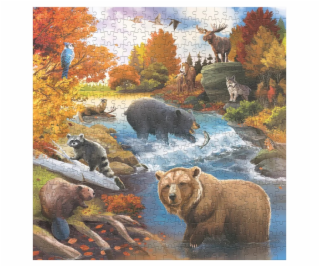 Magellan Rodinné puzzle Divoká zvěř Severu 500 dílků