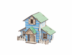 Woodcraft Dřevěné 3D puzzle Lesní chata