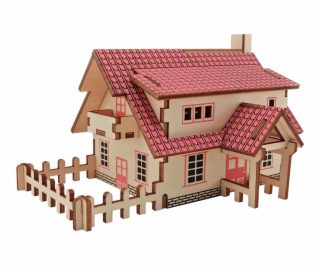 Woodcraft Dřevěné 3D puzzle Ranč
