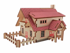 Woodcraft Dřevěné 3D puzzle Ranč