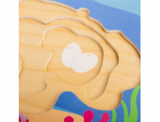 Bigjigs Toys Puzzle Životní cyklus želvy