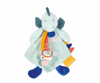 Doudou Dárková sada - Hračka s úchytem na dudlík dinosaur...