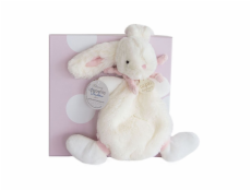 Doudou Dárková sada - Plyšový králíček růžový 26 cm