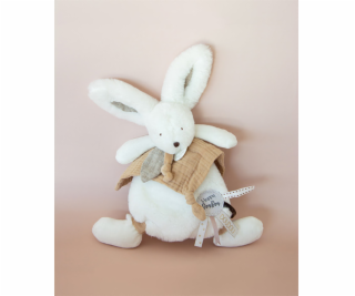Doudou Dárková sada - Plyšový králíček s muchláčkem 25 cm...