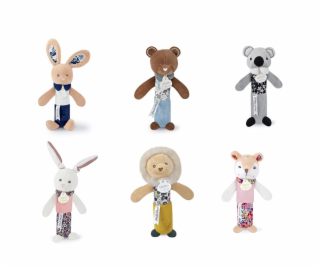 Doudou Chrastítko pískací 17 cm 1 ks