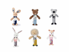 Doudou Chrastítko pískací 17 cm 1 ks