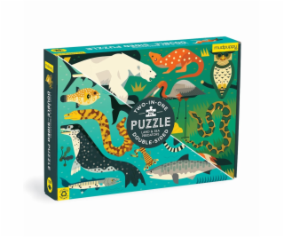 Mudpuppy Oboustranné puzzle Pozemní a mořští predátoři 10...