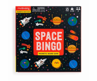 Mudpuppy Magnetická desková hra Vesmírné bingo