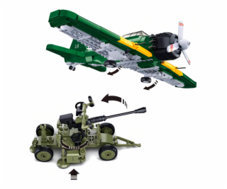 Sluban WWII M38-B1108 Stíhací letoun Mitsubishi A6M Zero